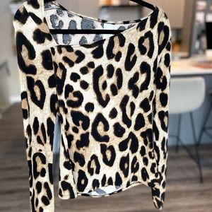 H&M Animal Print Shirt